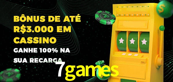 7games melhor bônus de depósito